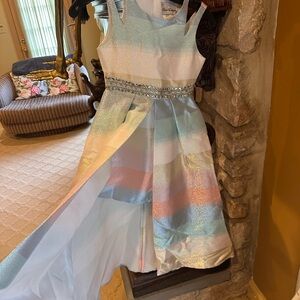 Elegant Multicolor Kids Dress size 7